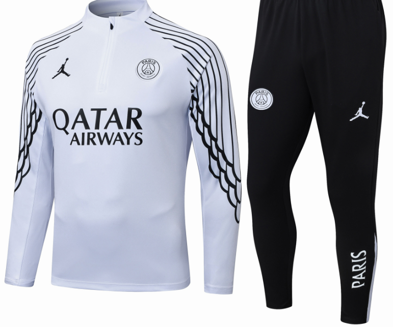 PSG - WHITE / BLACK TRACKSUIT